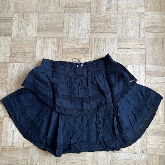 LoveShackFancy Ruffle Mini Skirt - Picture 2 of 5